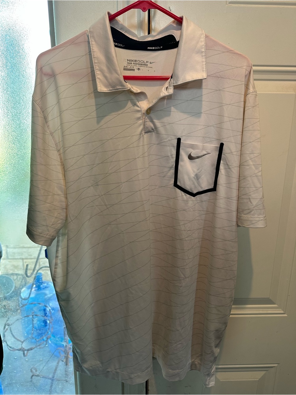 Nike Golf Tour Performance Dri-Fit Polo Shirt Size L